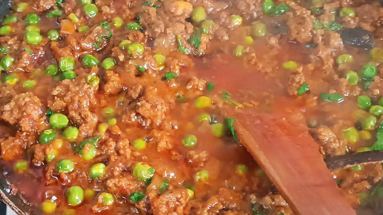 quick and easy recipe mattar keema| mutton keema |Indiancurry