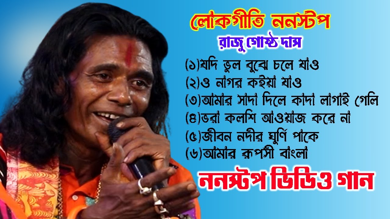Best Of Raju Gosto Das Baul | লোকগীতি | Nonstop Raju Gosto | Top Lokogeeti | বেস্ট অফ রাজু গোষ্ঠ দাস