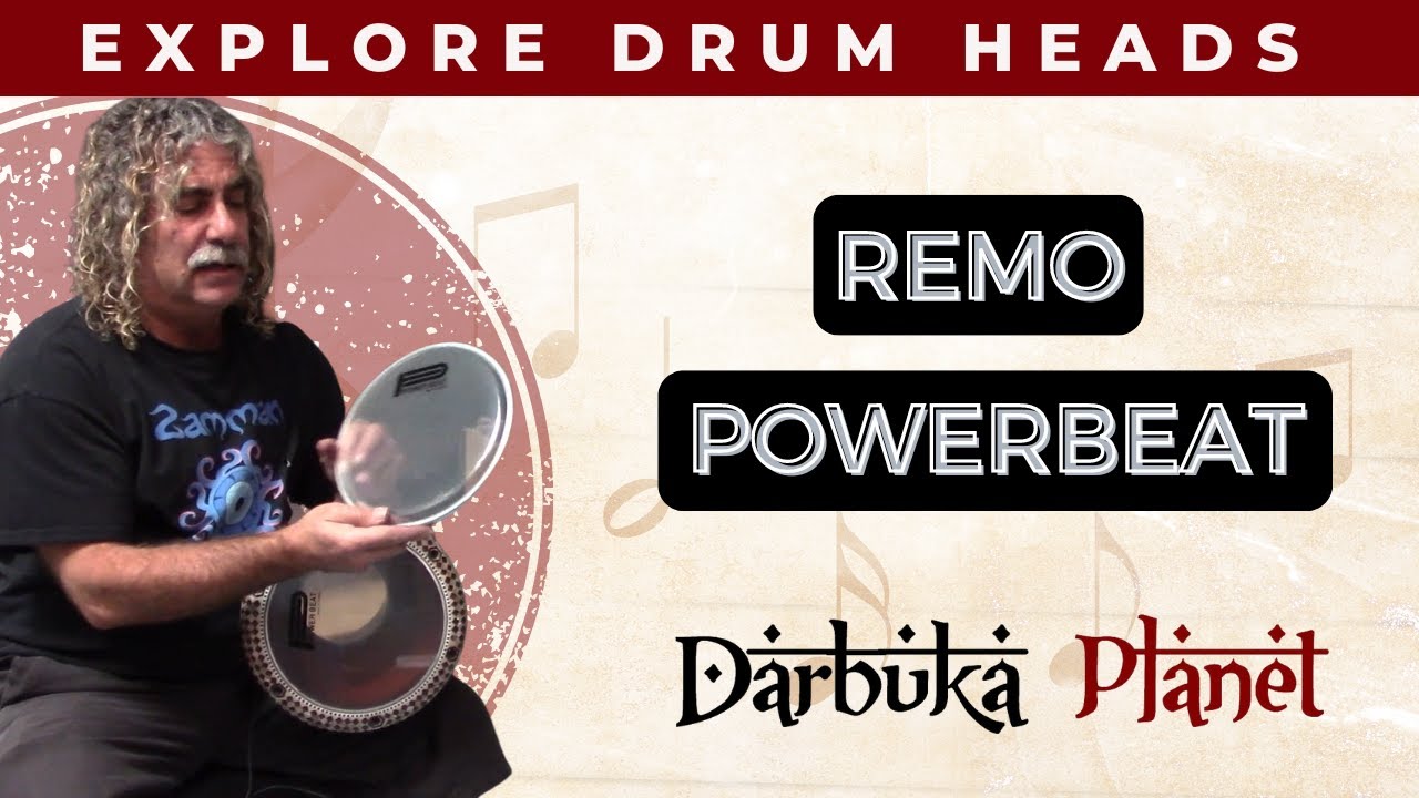 New Generation Drum Heads Demo | REMO | POWERBEAT | DARBUKA PLANET |