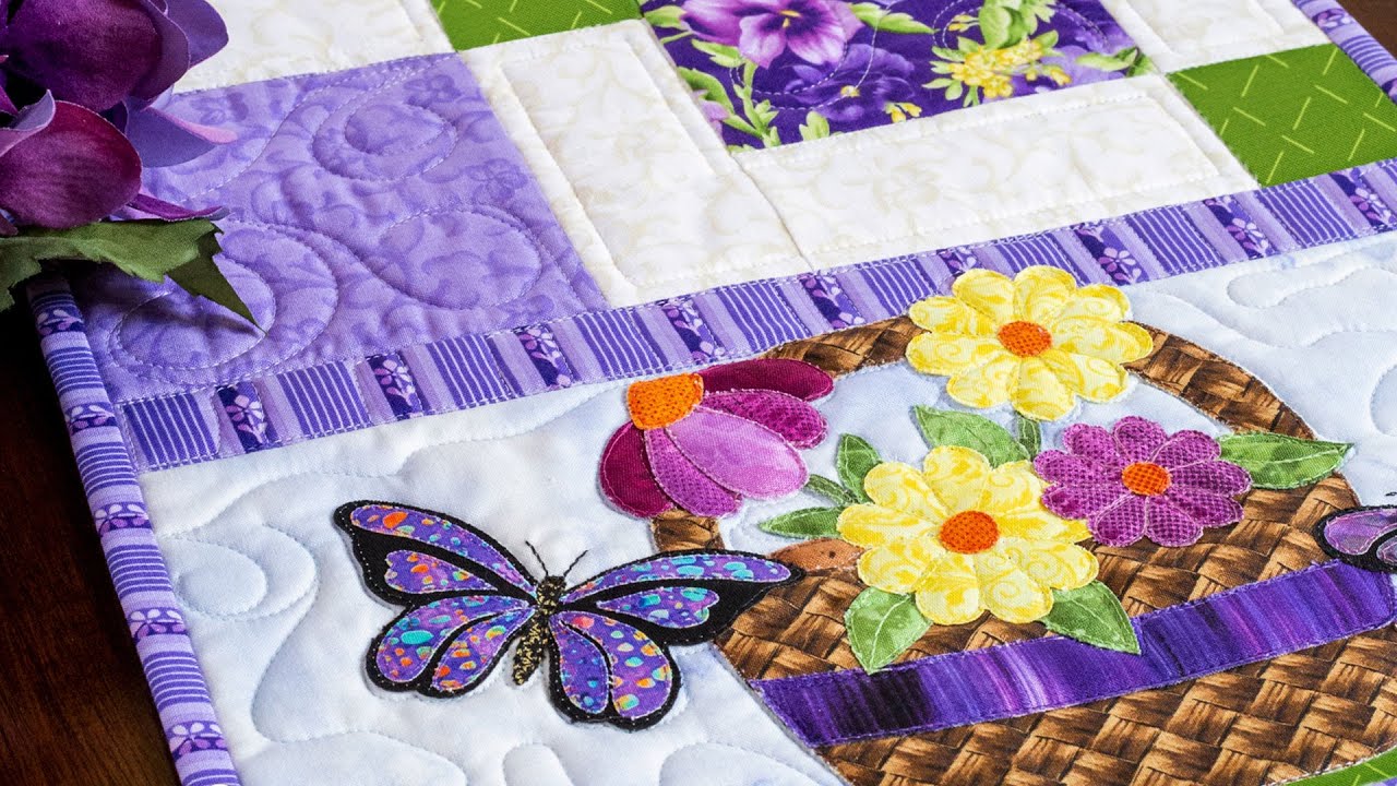 Easy Pieced Table Runner Series - May | a Shabby Fabrics Tutorial