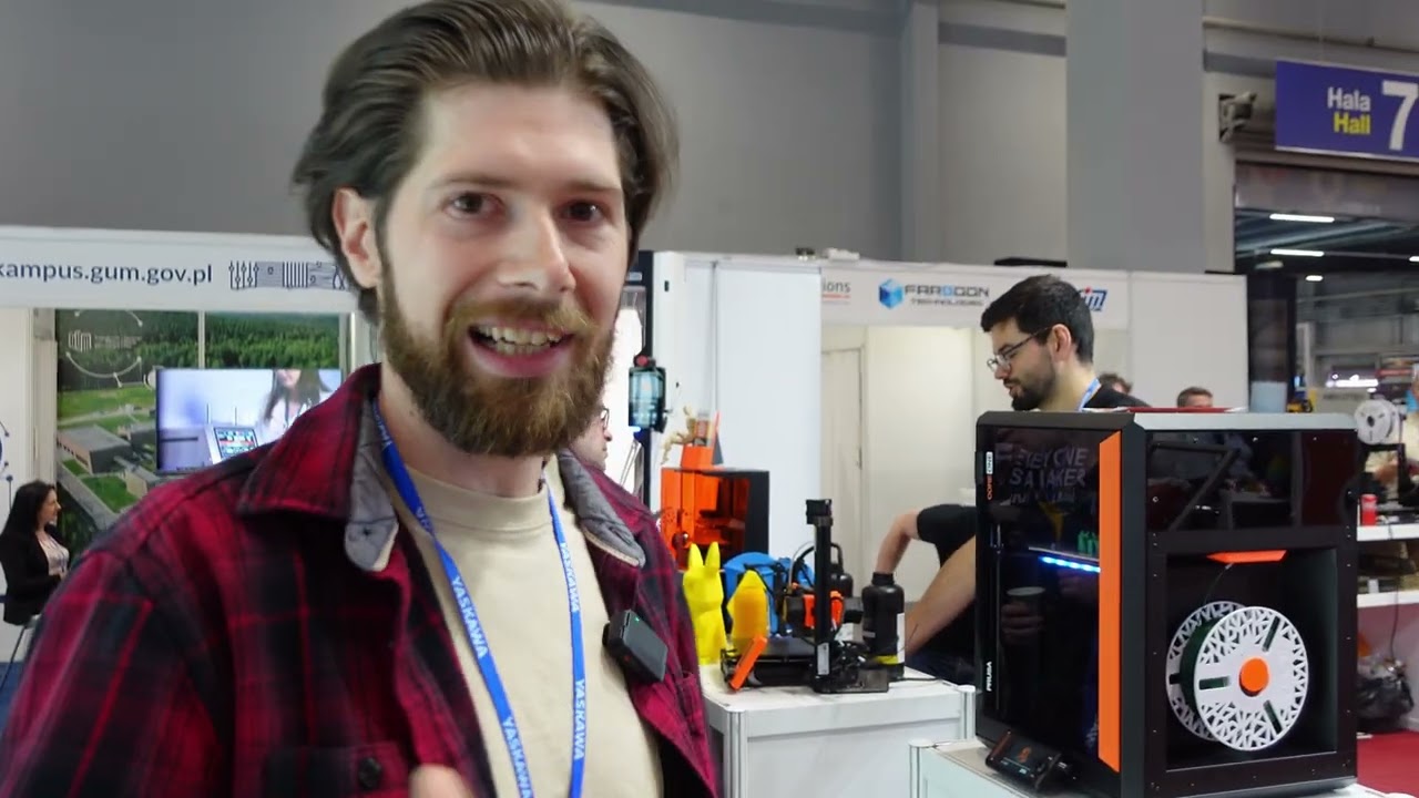 Stoisko Prusa Research na Targach Dni Druku 3D 2025