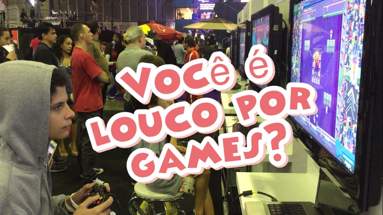 Feira de games e seus fan&aacute;ticos por jogos!