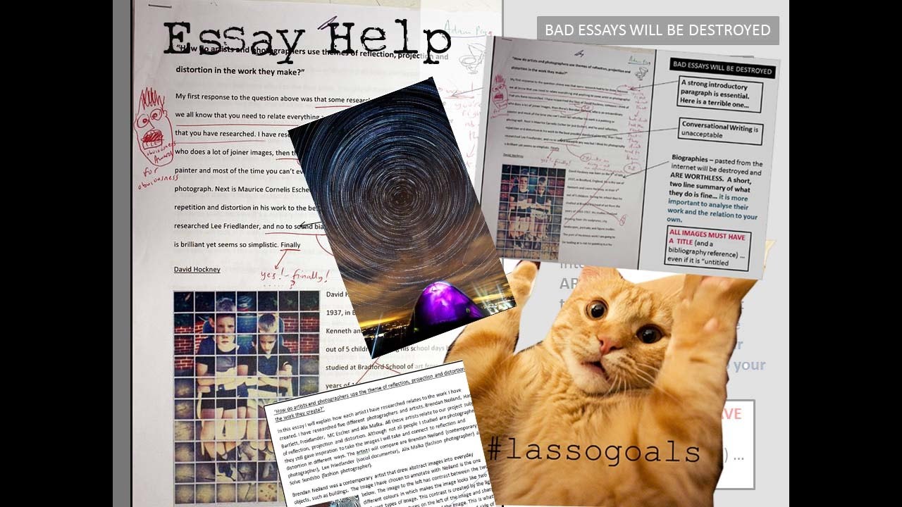 A-Level Essay Help.... Art and Photography Essay tips