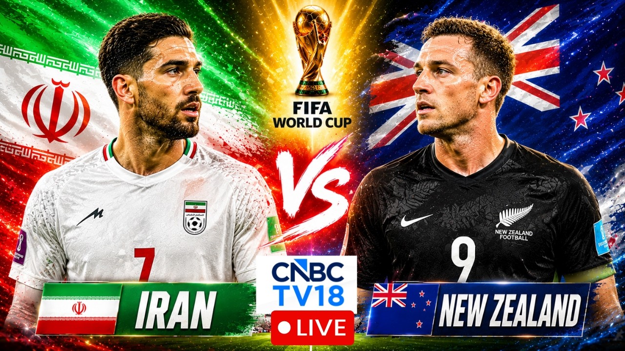 🔴Iran vs New Zealand Football LIVE Score: FIFA World Cup 2026 Match In LA Stadium | N18G