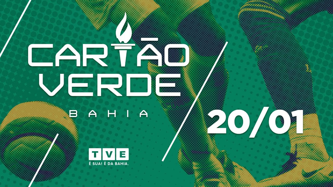Cart&atilde;o Verde Bahia | 20.01.2019