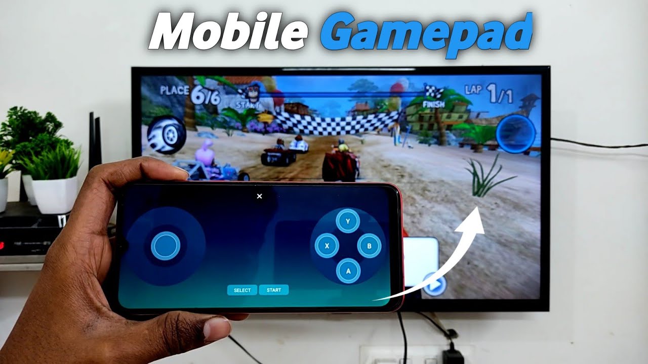 How To Use Phone As GAMEPAD For Android TV? (Without Bluetooth)