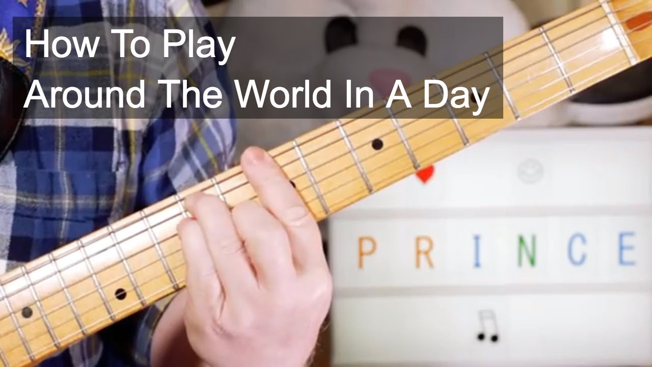 'Around The World In A Day' Prince Guitar Lesson