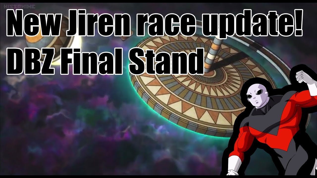 Jiren race update! | DBZ Final Stand