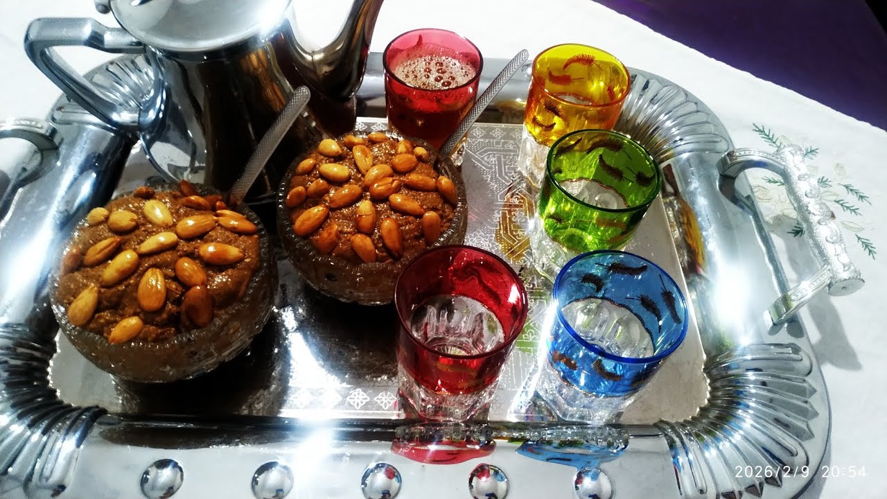 تحضيرات رمضان .سفوف زميطة