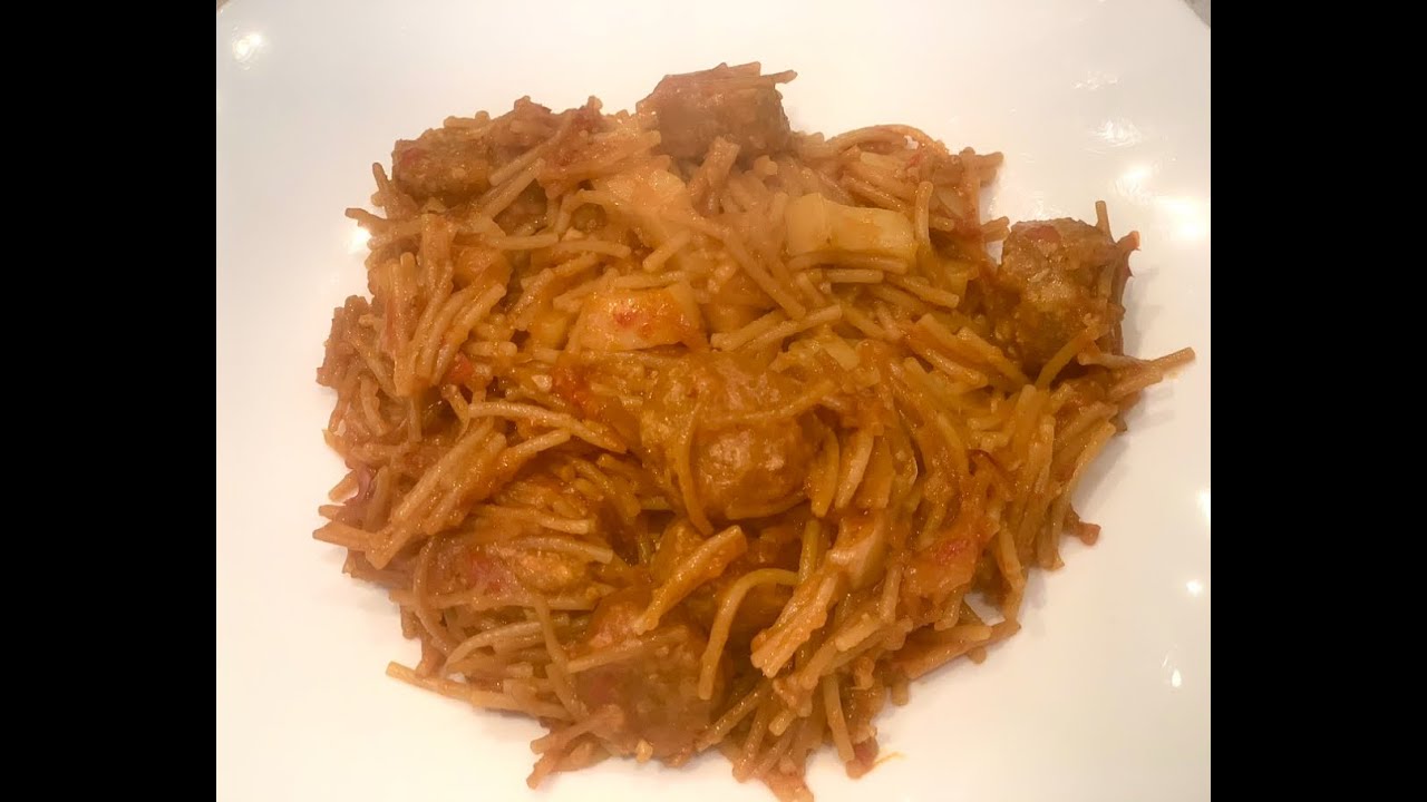 RECETA DE FIDEU&Aacute; VEGANA MAR Y MONTA&Ntilde;A | COCINA VEGANA | COCINA CON JORDI FERRAN