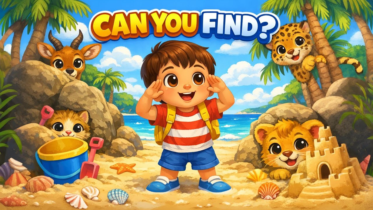 Can You Find the ABC Animals? 🐾 I J K L Hidden Animal Adventure for Kids