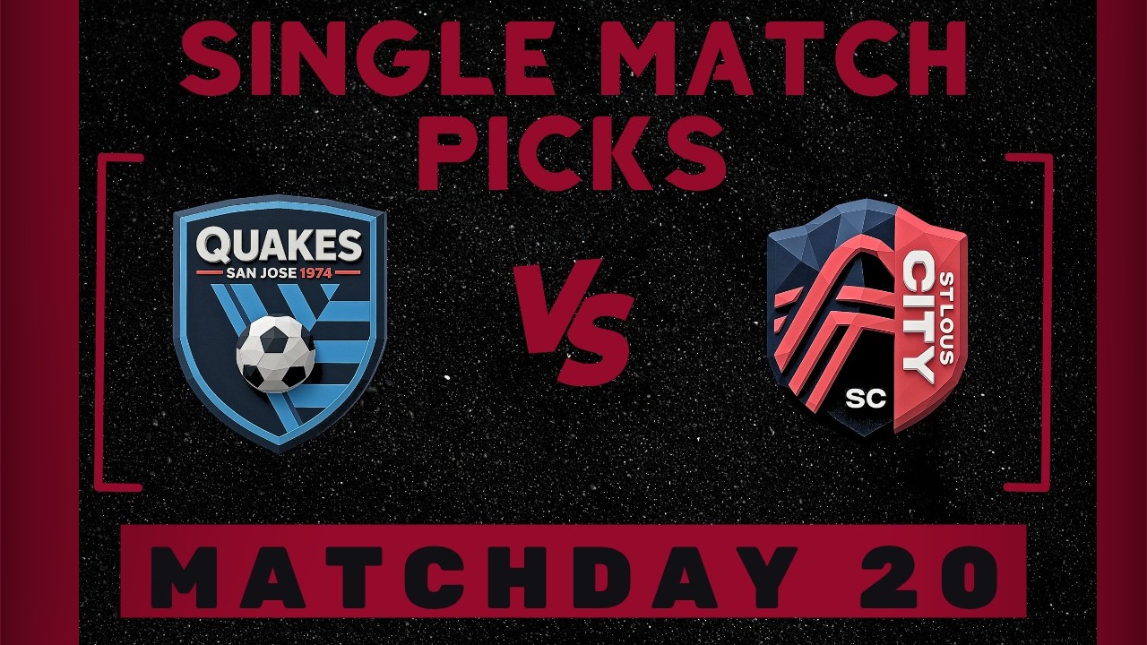 San Jose Earthquakes против St. Louis City | Прогнозы и ставки экспертов на 20-ю неделю MLS