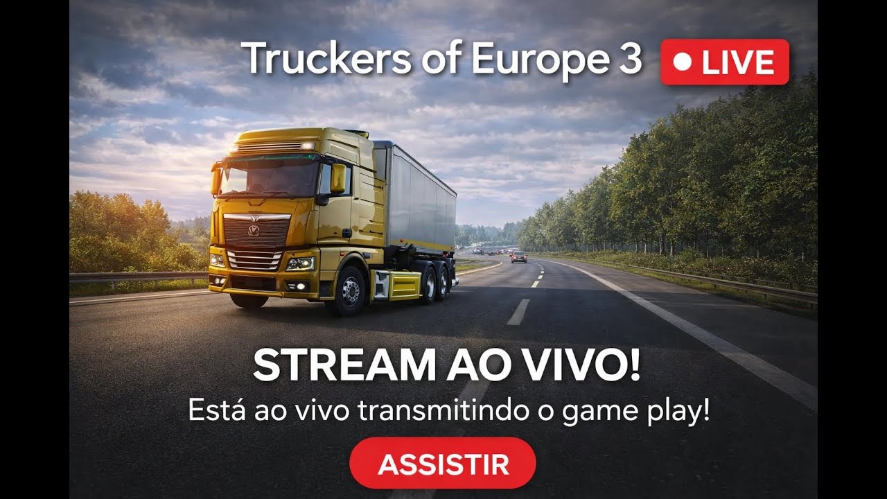 JOGANDO Truckers of Europe 3.  RUMO AO 500 INCRITOS