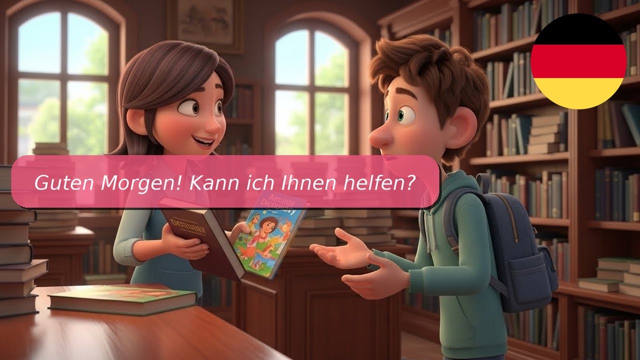 Deutsch von Null an &ndash; 5 Dialoge mit &Uuml;bersetzung