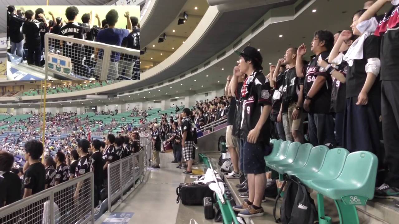ロッテ1回表ノーカット戦闘開始♪原曲「Come, Christians, Join to Sing」先制猛攻！細谷圭先頭弾〜デスパイネ2BH〜ナバーロ適時打♪エリーゼ20160615（4Kワイプ映像）