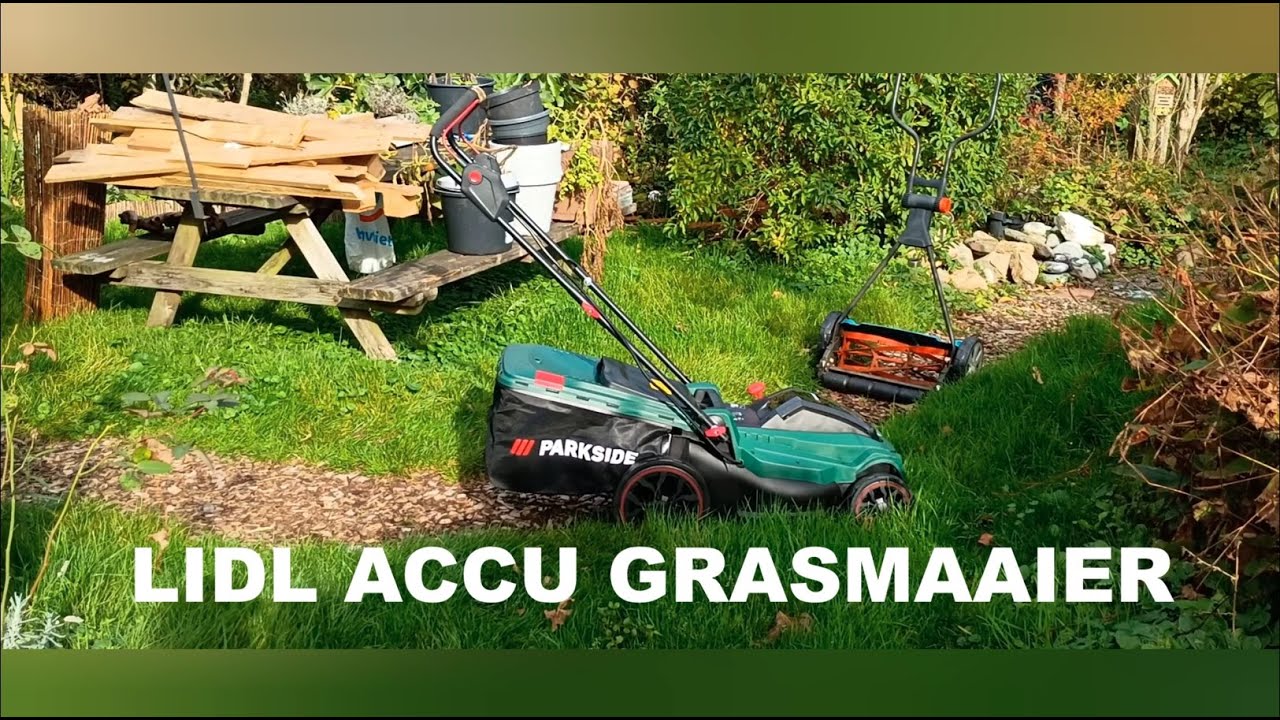 Review Lidl Accu Grasmaaier Parkside 40V