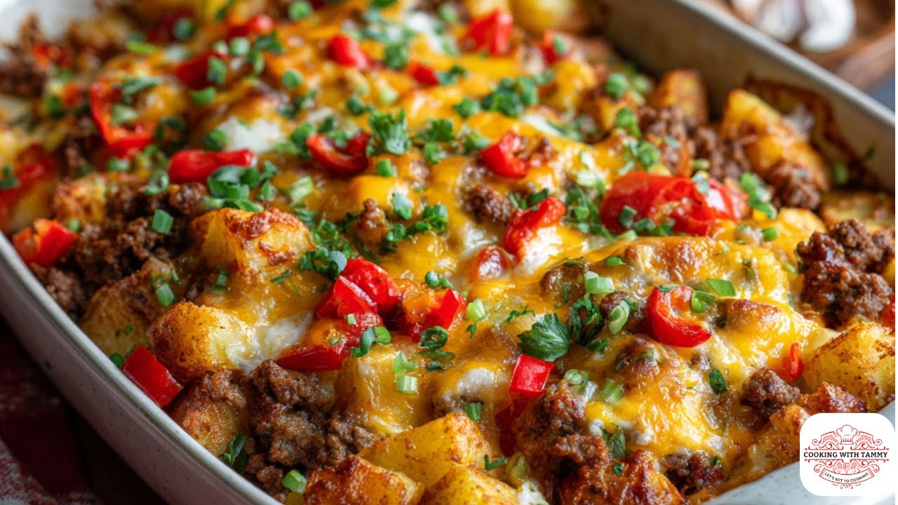 Cheesy Ground Beef Casserole | Easy Family Dinner That Tastes Restaurant Quality