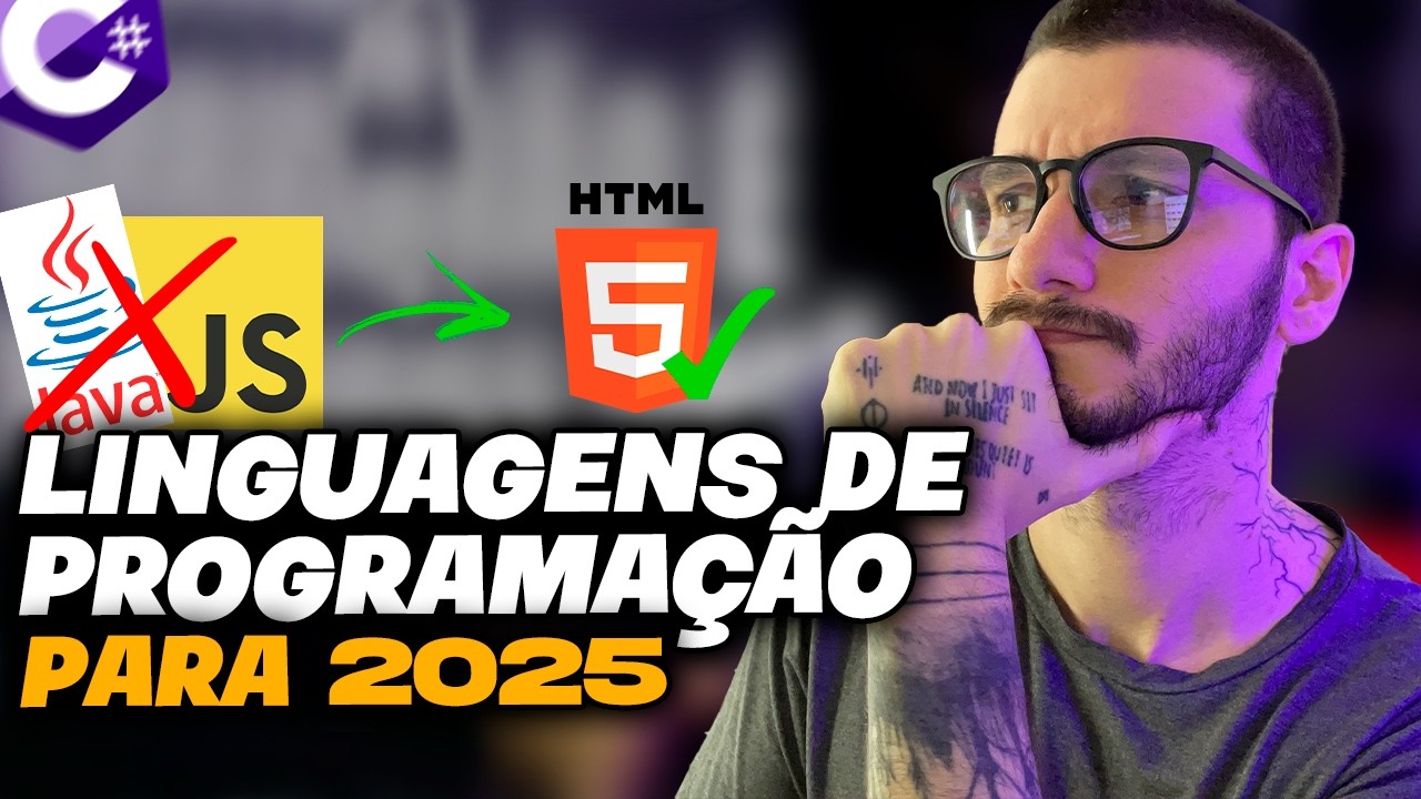 MELHORES LINGUAGENS DE PROGRAMAÇÃO PARA 2025