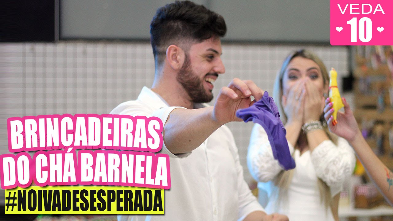 Brincadeiras do nosso CháBarNela #kathiel | Kathy Castricini