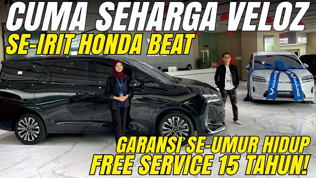 LAGI UNTUNG-UNTUNGNYA WULING SEKARANG! Free Service 15 Tahun & Garansi Se-Umur Hidup Darion Cloud
