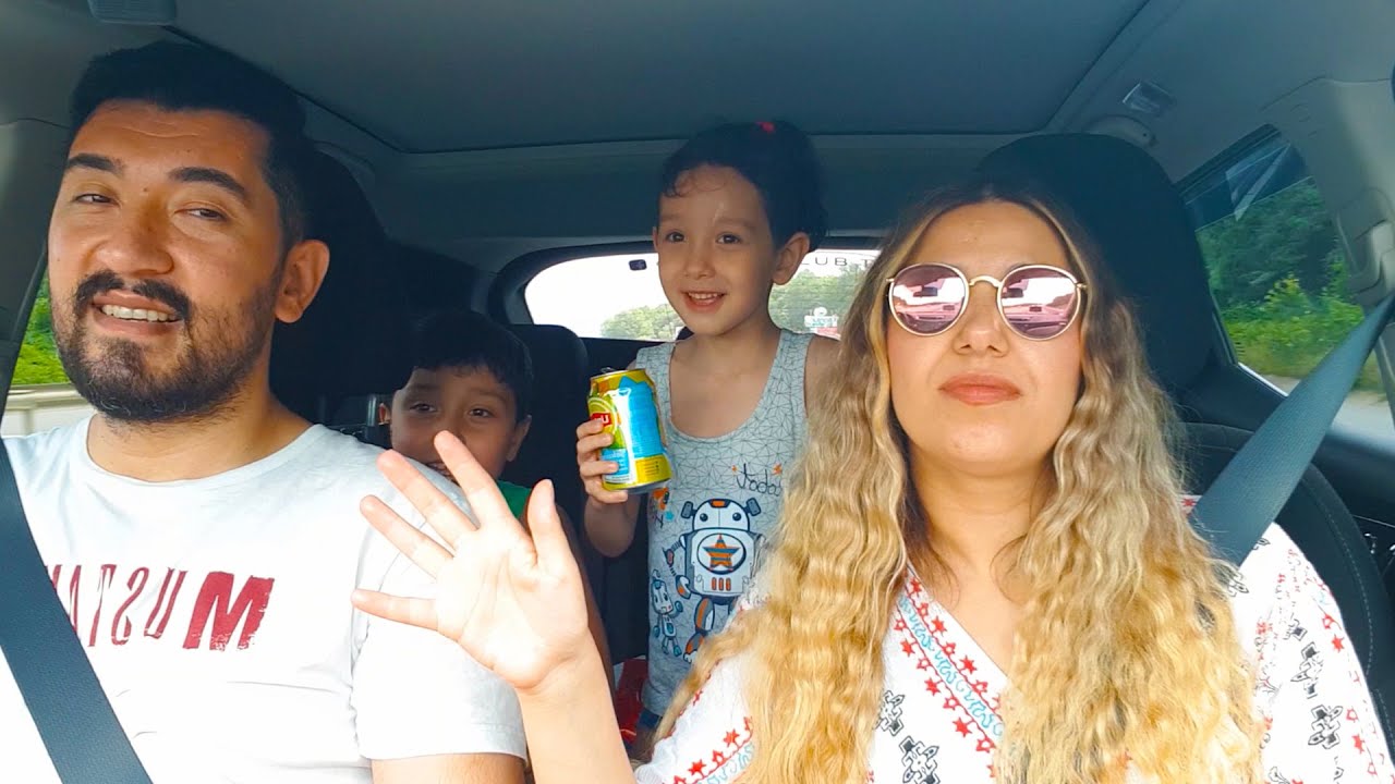 DENİZE GİDİŞ YOLCULUĞUMUZ VE DENİZDE BİR GÜN VLOG!