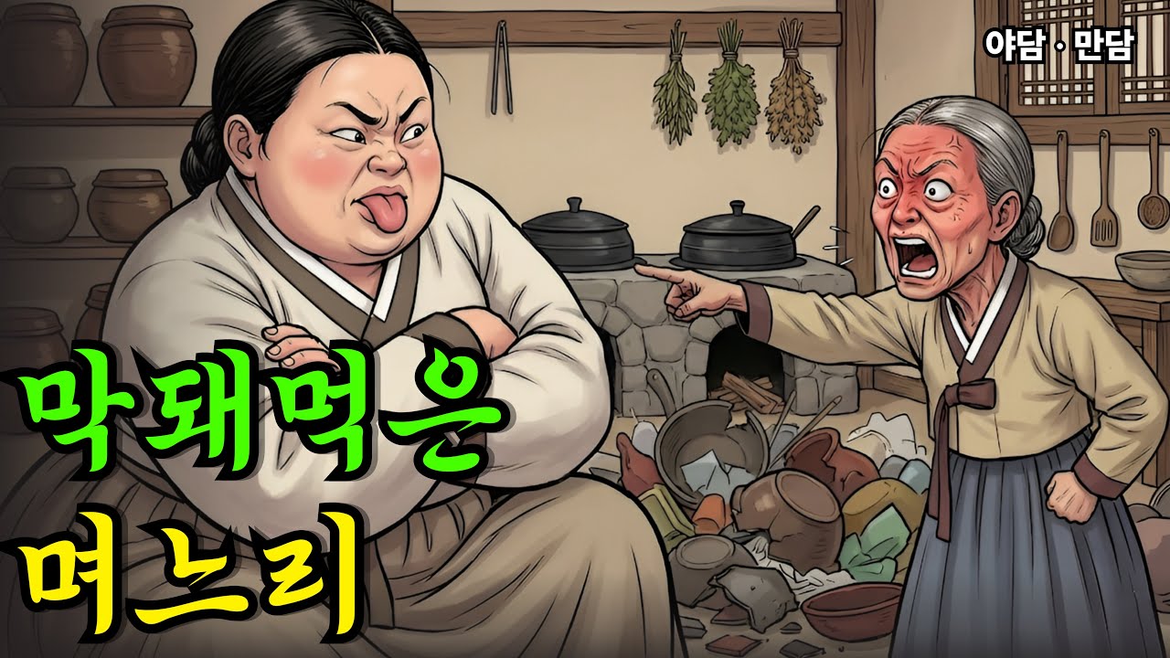 시어머니에겐 가혹한 며느리 |야담|옛날이야기|사연