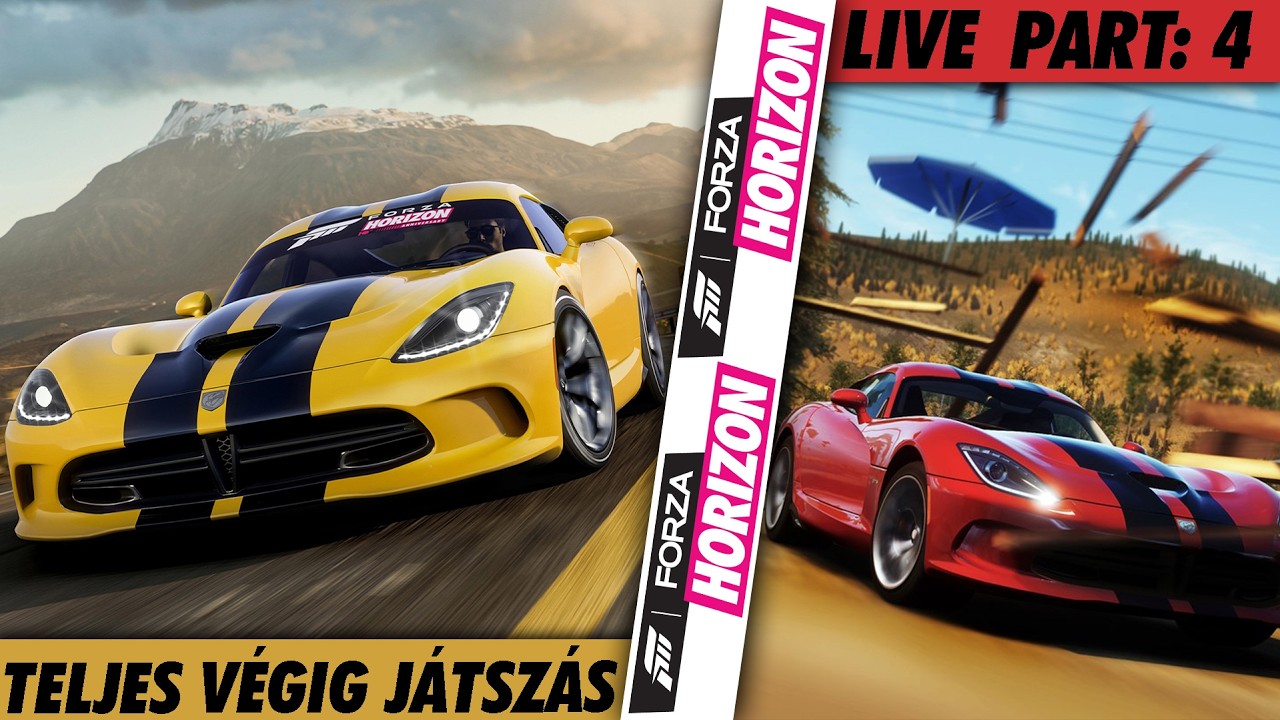 Megvan a leggyorsabb autó is, most merre tovább? Forza Horizon 1 #4