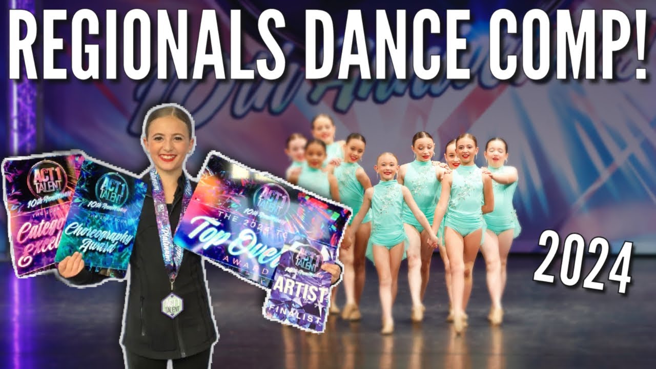 2024 Regionals Dance Competition with Hallie & Livvy | Hallie Steps In To Fill Last Minute Routine!