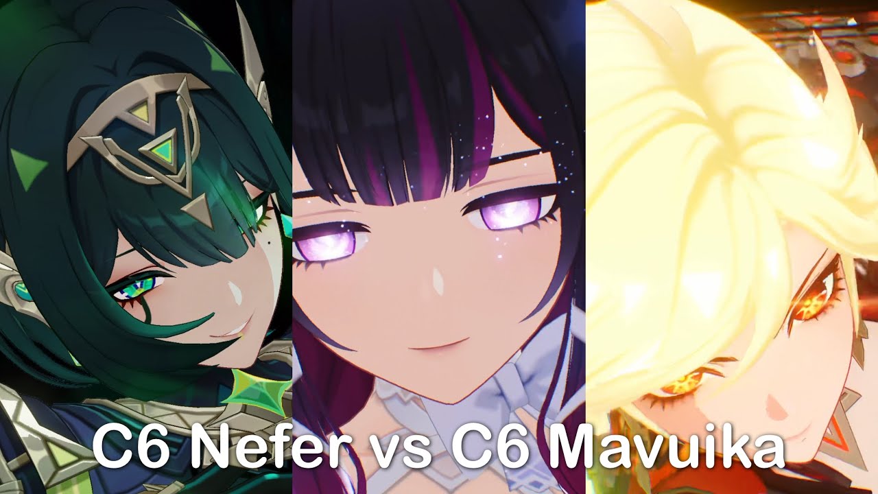 C6 Nefer vs C6 Mavuika (Version 6.3)