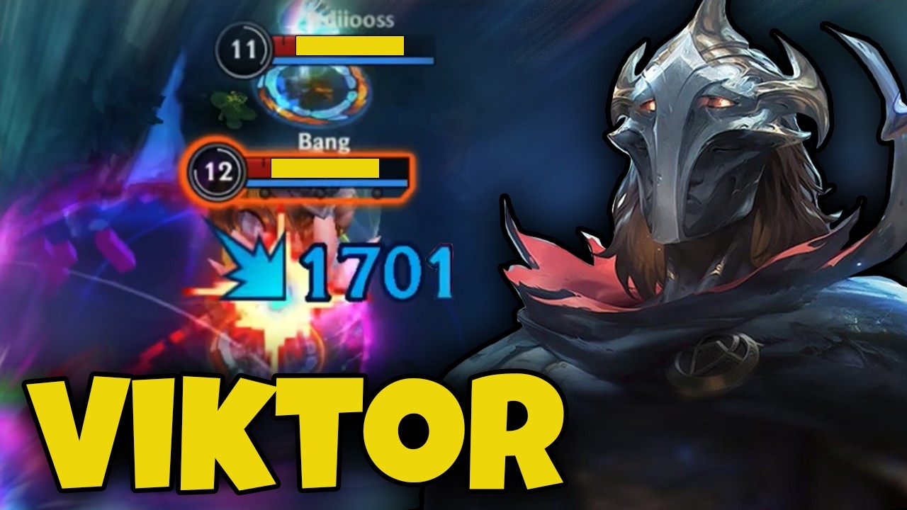 Wild Rift Viktor Mid Lane Gameplay in Season 20 (Build & Runes)