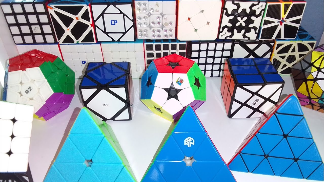 Ma collection de rubiks cubes (2025) | 50+