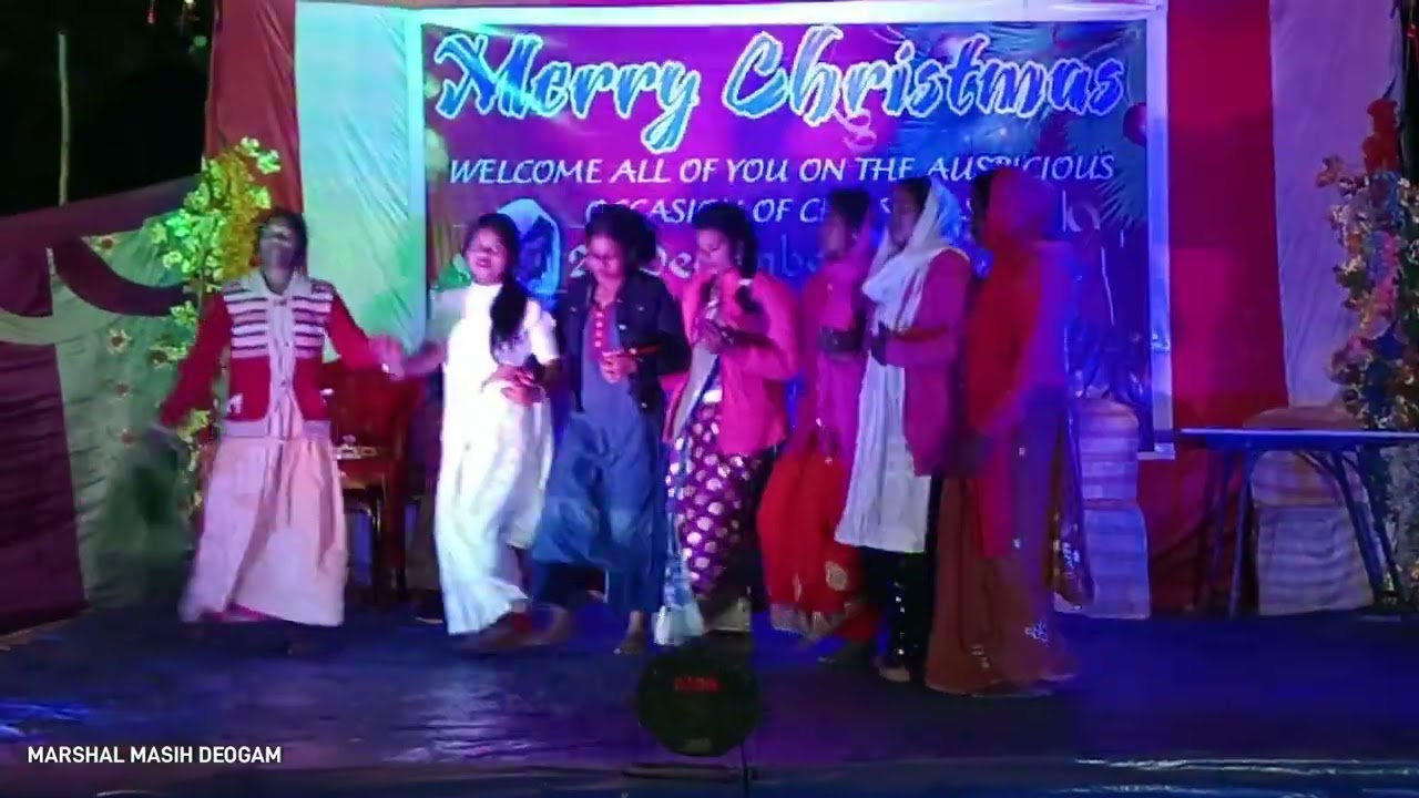 Christmas Day's Program Video 2023 ll Santhali Christmas  ll HANE PAHIL SEDAY & MASE ANJOME BOHYA