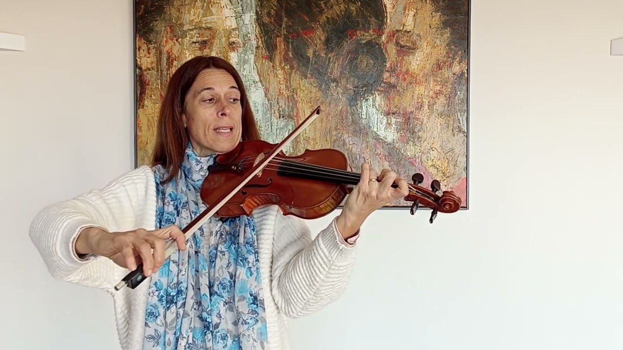 Leçon 111 de violon : do mineur, gamme et arpèges en 1ere position 🎶🎶