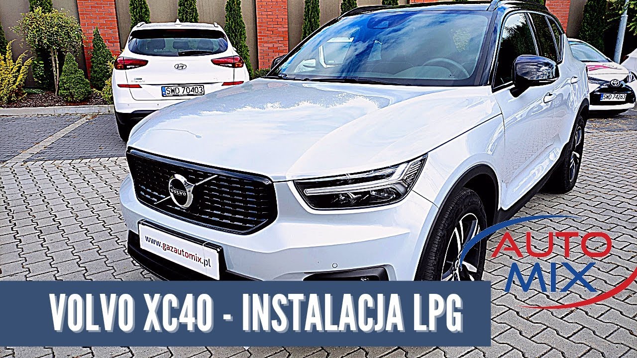 Volvo XC40 2021 1.5 163KM T3 - instalacja LPG