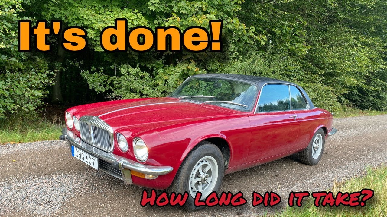 Daimler Coupe is Done! How many hours did it take to convert this XJC from RHD to LHD?