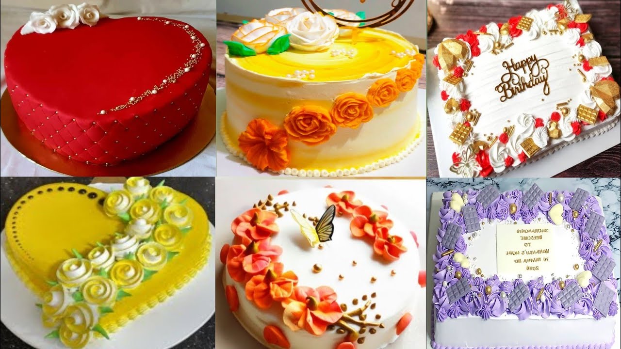 সুন্দর ভ্যানিলা কেক ডিজাইন আইডিয়া ২০২৬ | Vanilla Cake Decoration Ideas 2026