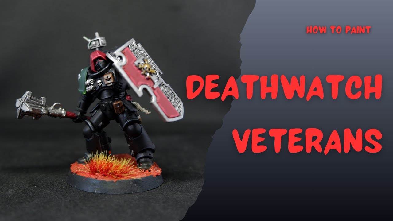How To Paint Space Marine Deathwatch Veteran