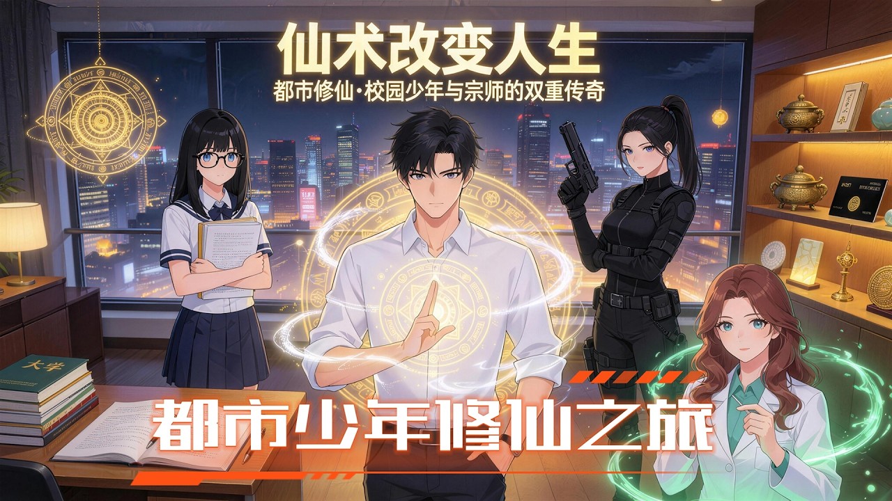 《都市少年修仙之旅》1-687，修仙归来，碾压一切！别人寒窗苦读，我已是富豪神医特工集一身。这波啊，这波叫知识改变命运，仙术改变人生！