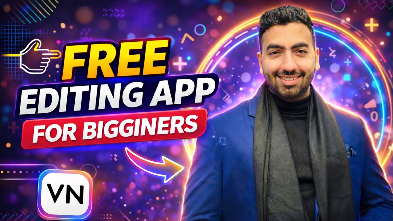 FREE Editing App for Beginners 😍 | VN App Se Pro Video Edit Kaise Kare