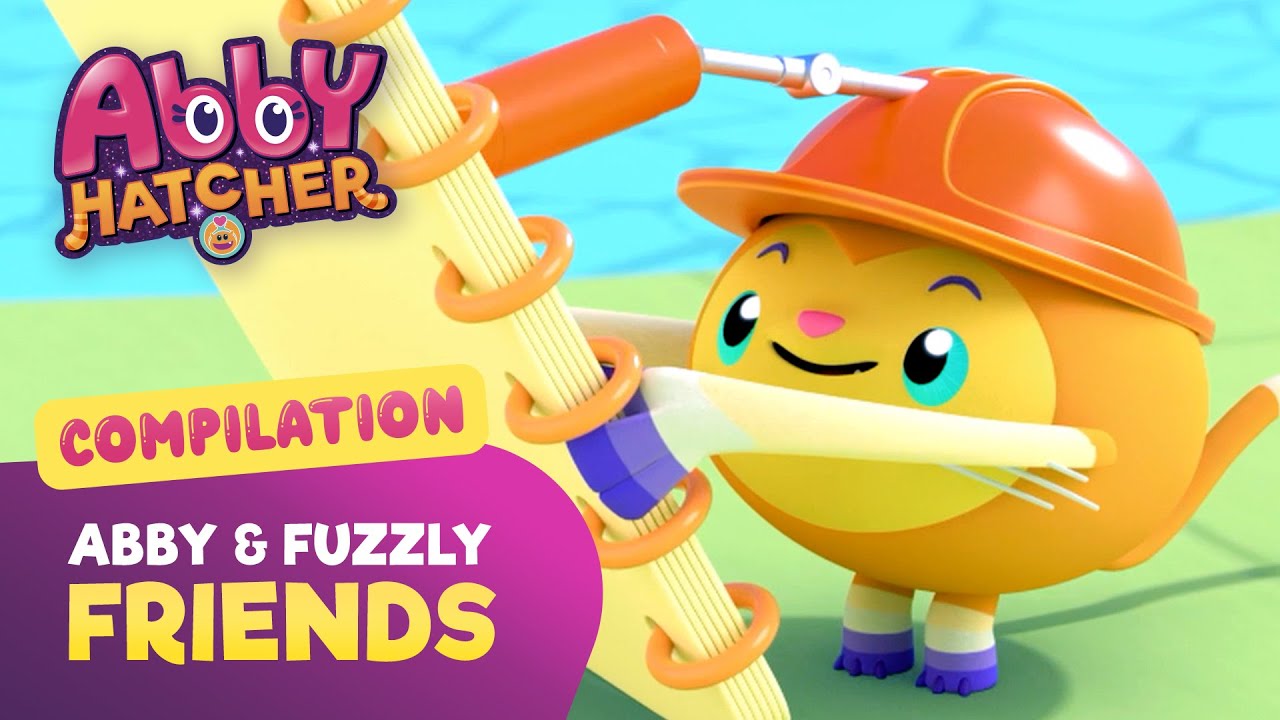 Fuzzly Friendship Days | Abby Hatcher Compilation | Cartoons for Kids