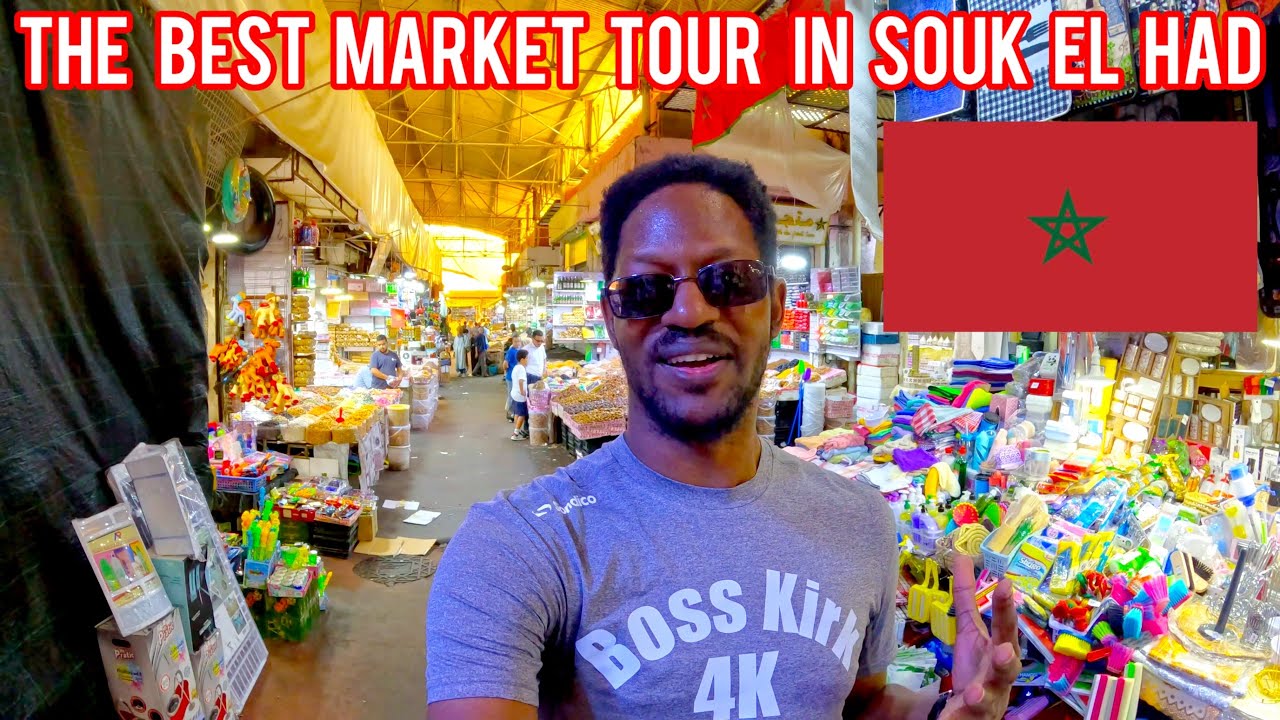 THE BEST MARKET TOUR IN SOUK EL HAD