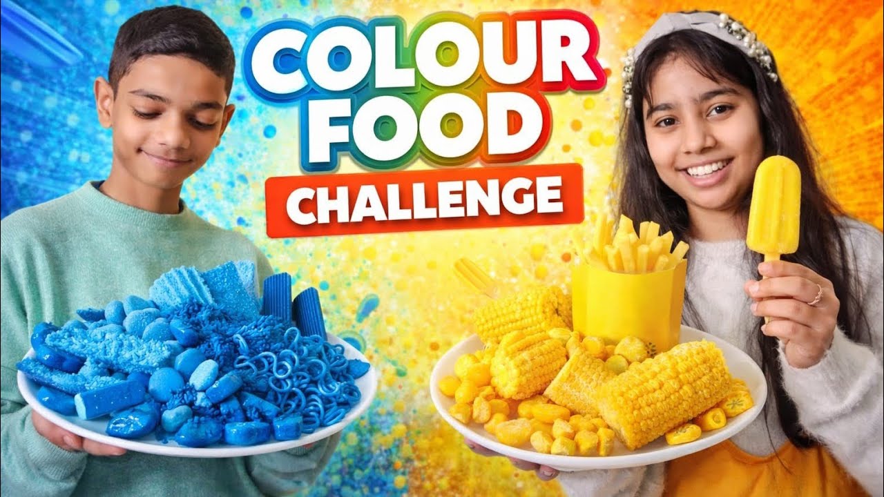 Colour food challenge||#creator #viral #keepgrowing#youtube #challenge 