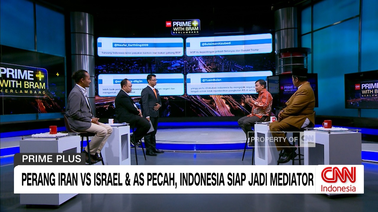Perang Iran VS Israel & As Pecah, Indonesia Siap Jadi Mediator Perdamaian | Prime Plus Part 4