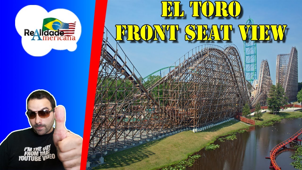 EL TORO Roller Coaster Front Seat POV GOPRO - Six Flags NJ (@CarlinhosTroll)