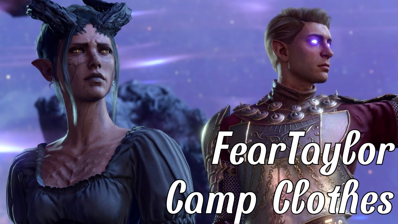 FearTaylor's Camp Clothes - Outfit Showcase - BG3 Mods