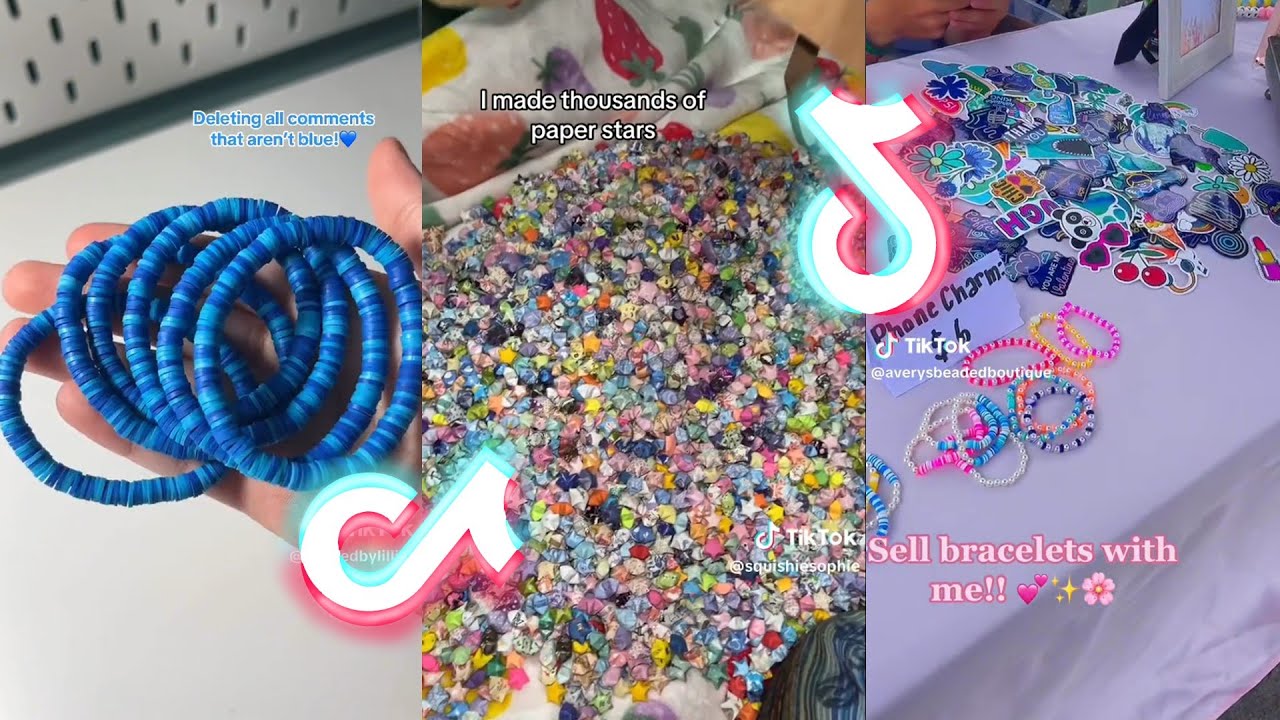 Bracelet Making 💰 Small Business TikTok Compilation #249