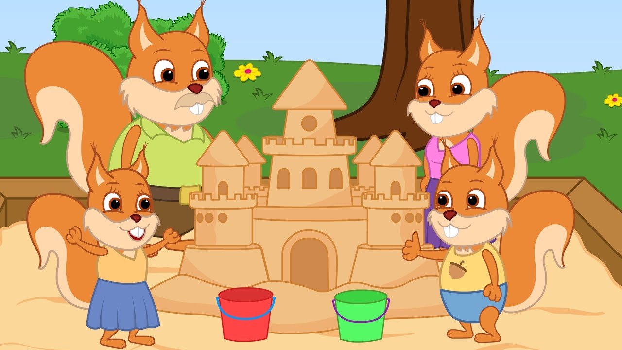 Bridie Squirrel in English - The Legacy Cartoon for Kids
