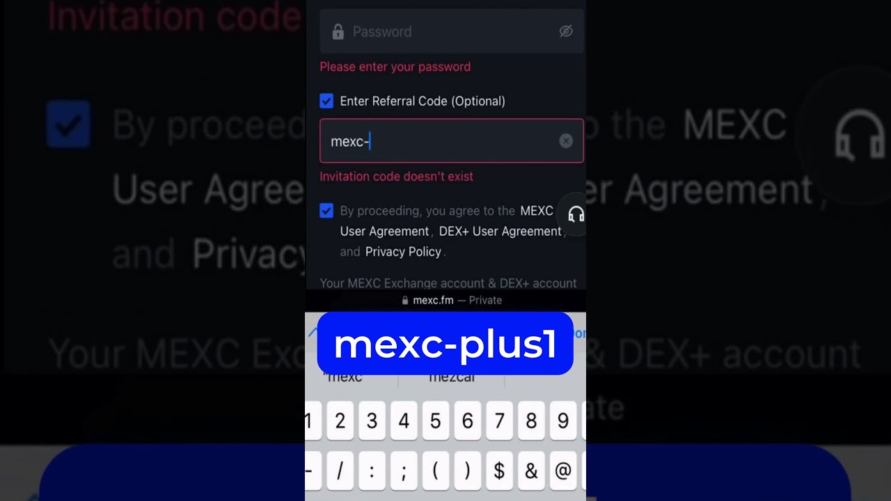 mexc referral code 2025 - how add referral code in mexc and use refferal bonus