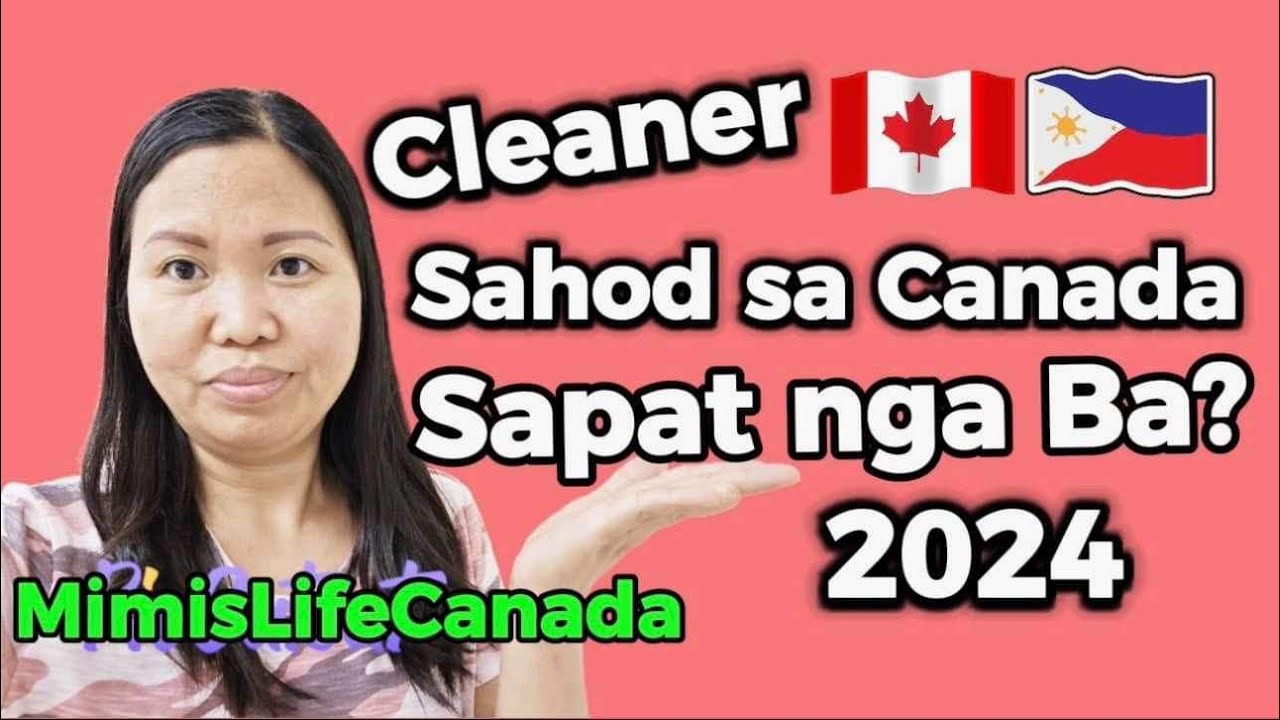 Cleaner Sahod sa Canada/ Sahod Reveal with Payslip / Buhay Canada/#buhaycanada #canadalife#canada