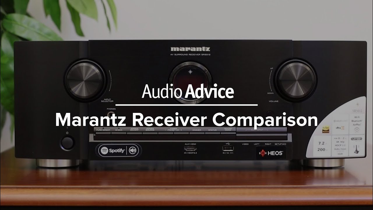 Marantz Receiver Comparison (NR1508, NR1608, SR5012, SR6012)